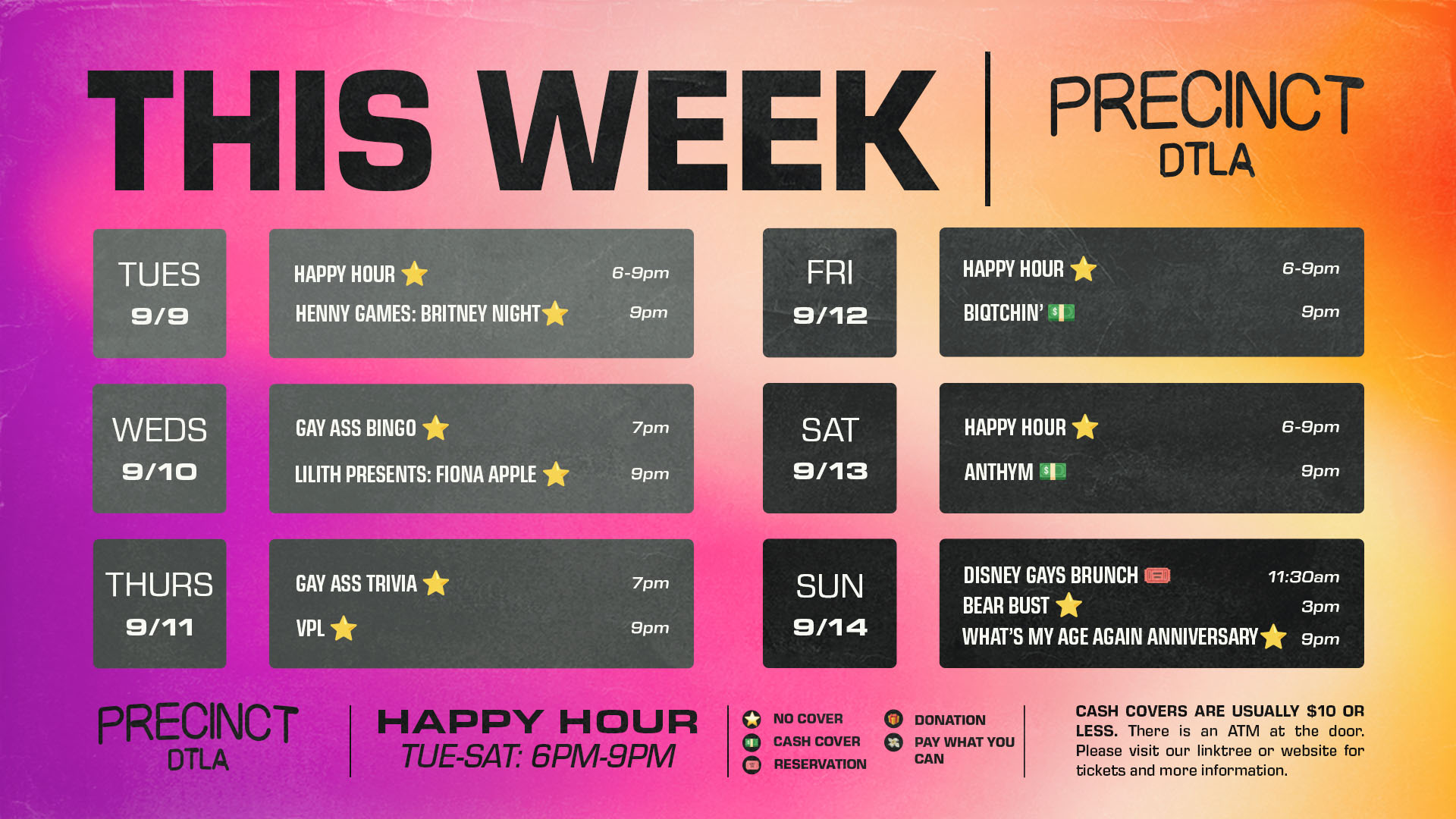 this week at sept 8