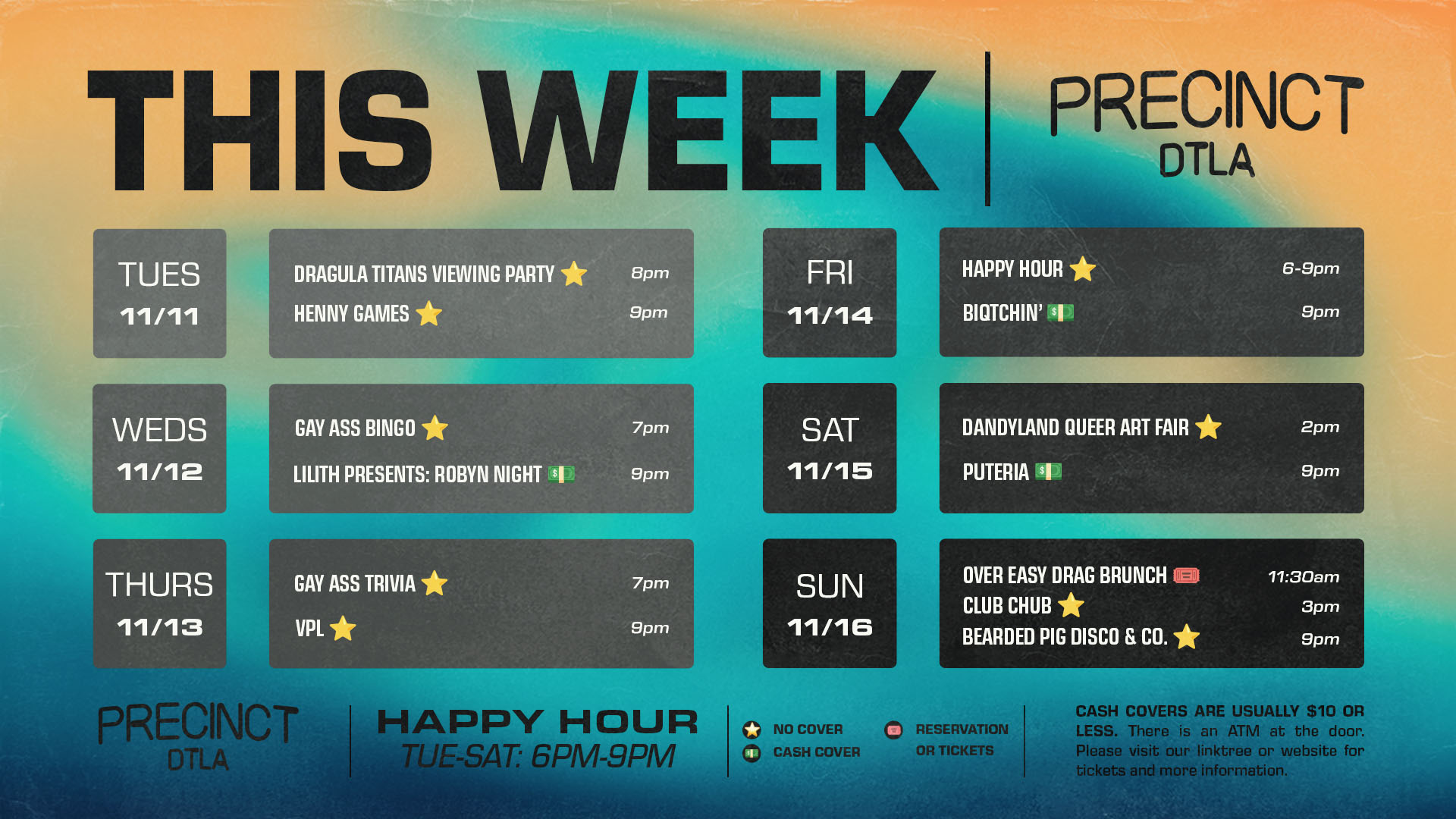 this week at precinct 11-11-25 wide