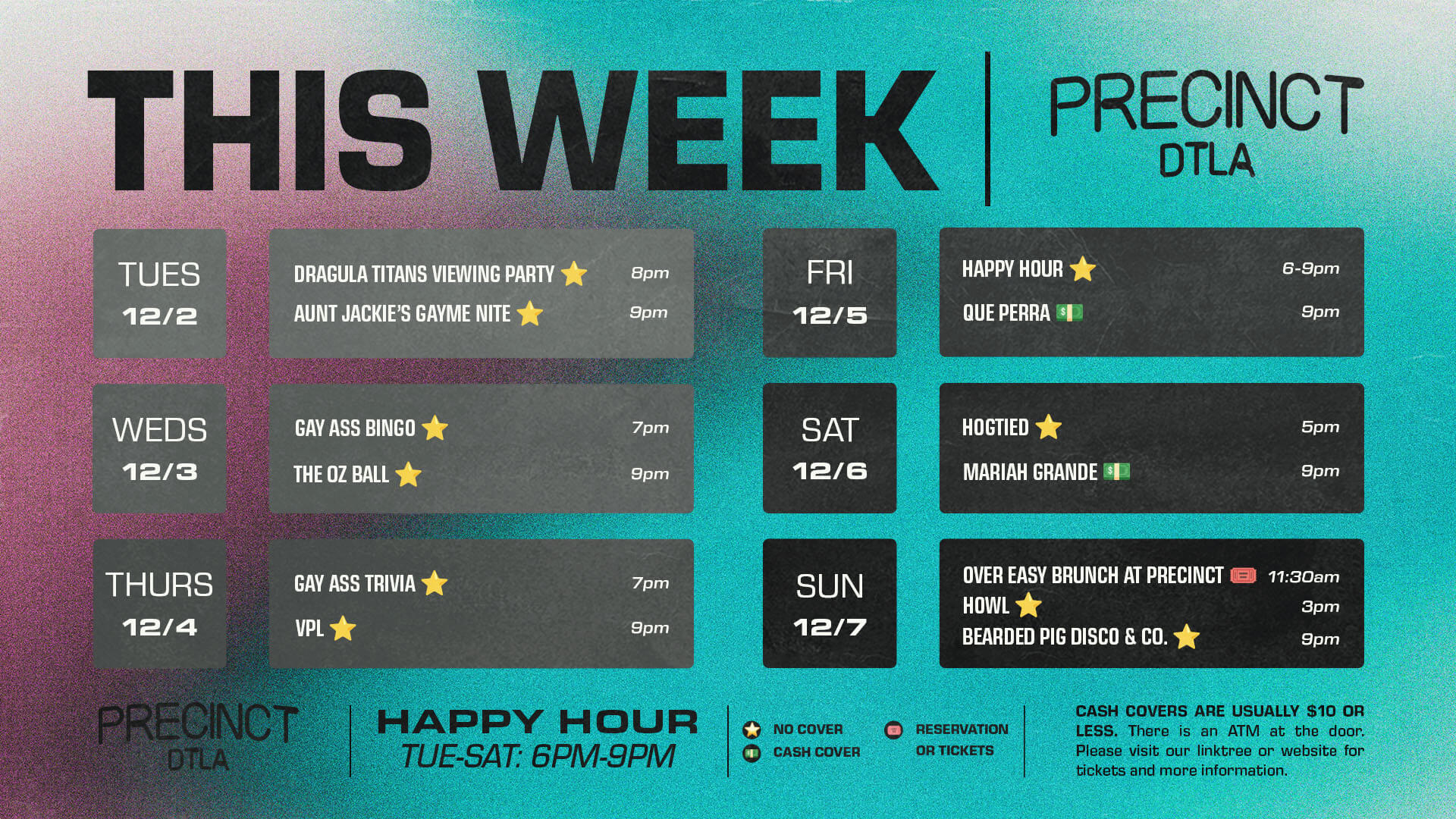 12-1-25 this week at precinct wide