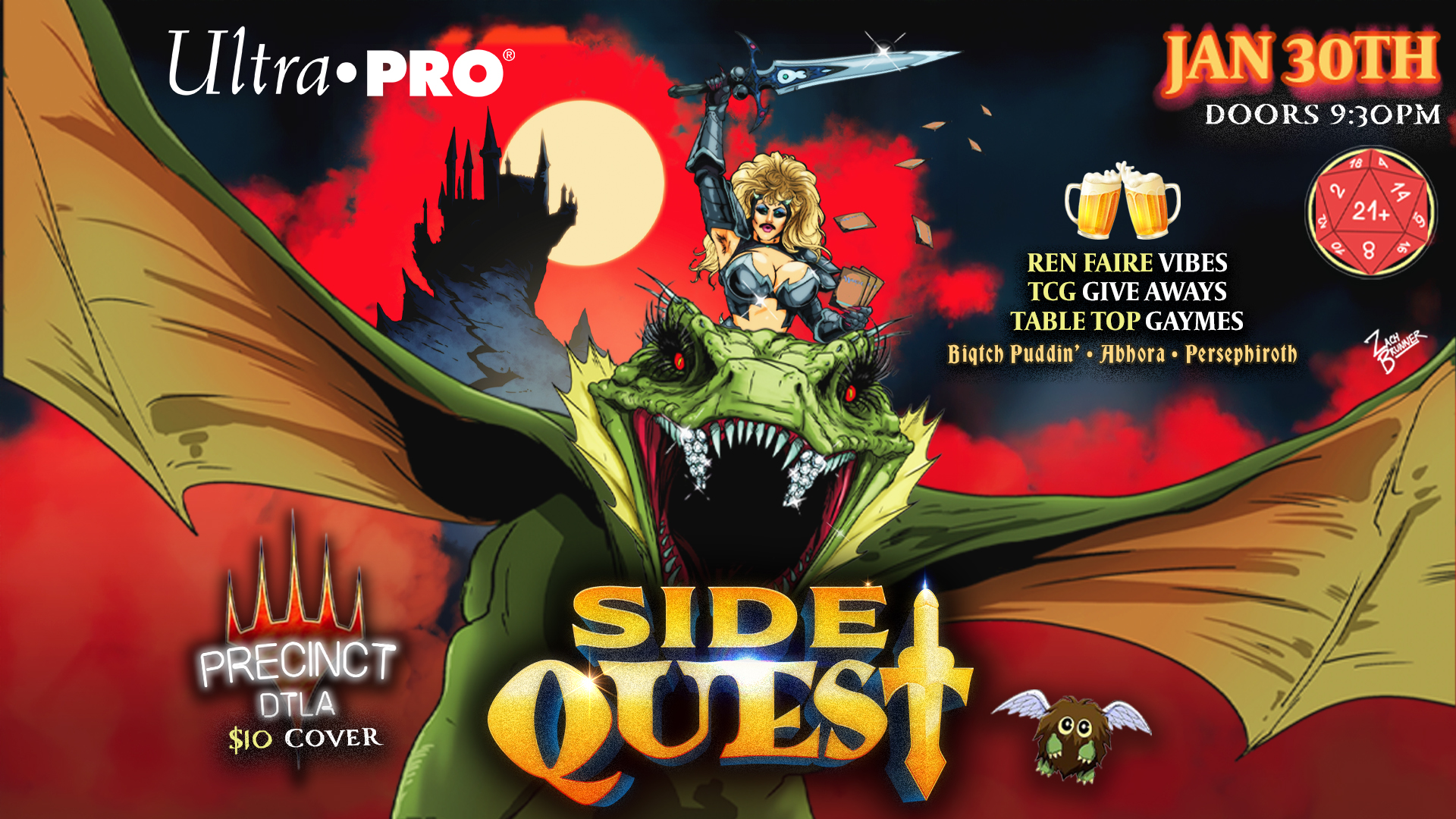 SIDE QUEST JAN 30TH TV POSTER